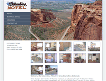 Tablet Screenshot of columbinemotel.com